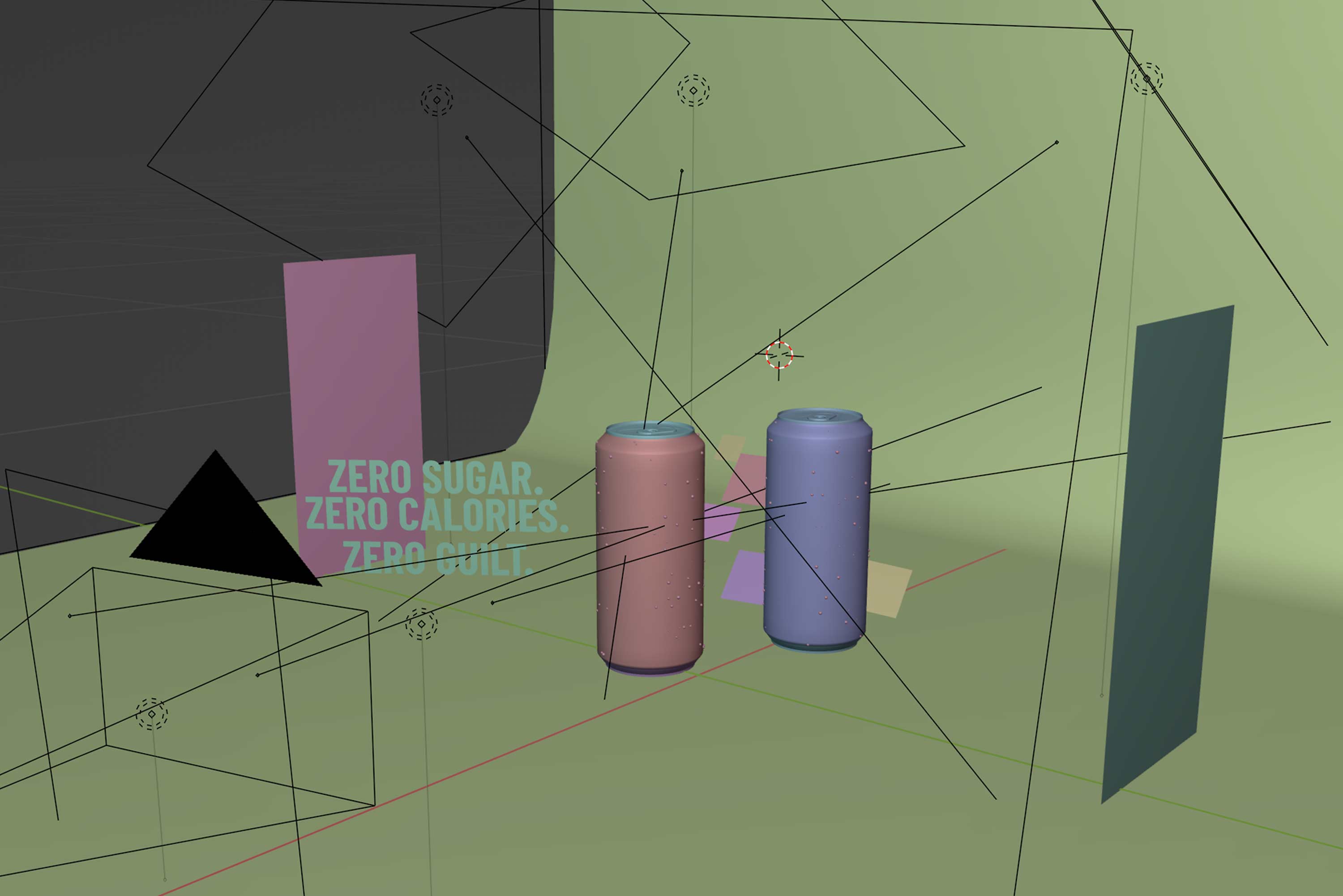 Blender scene